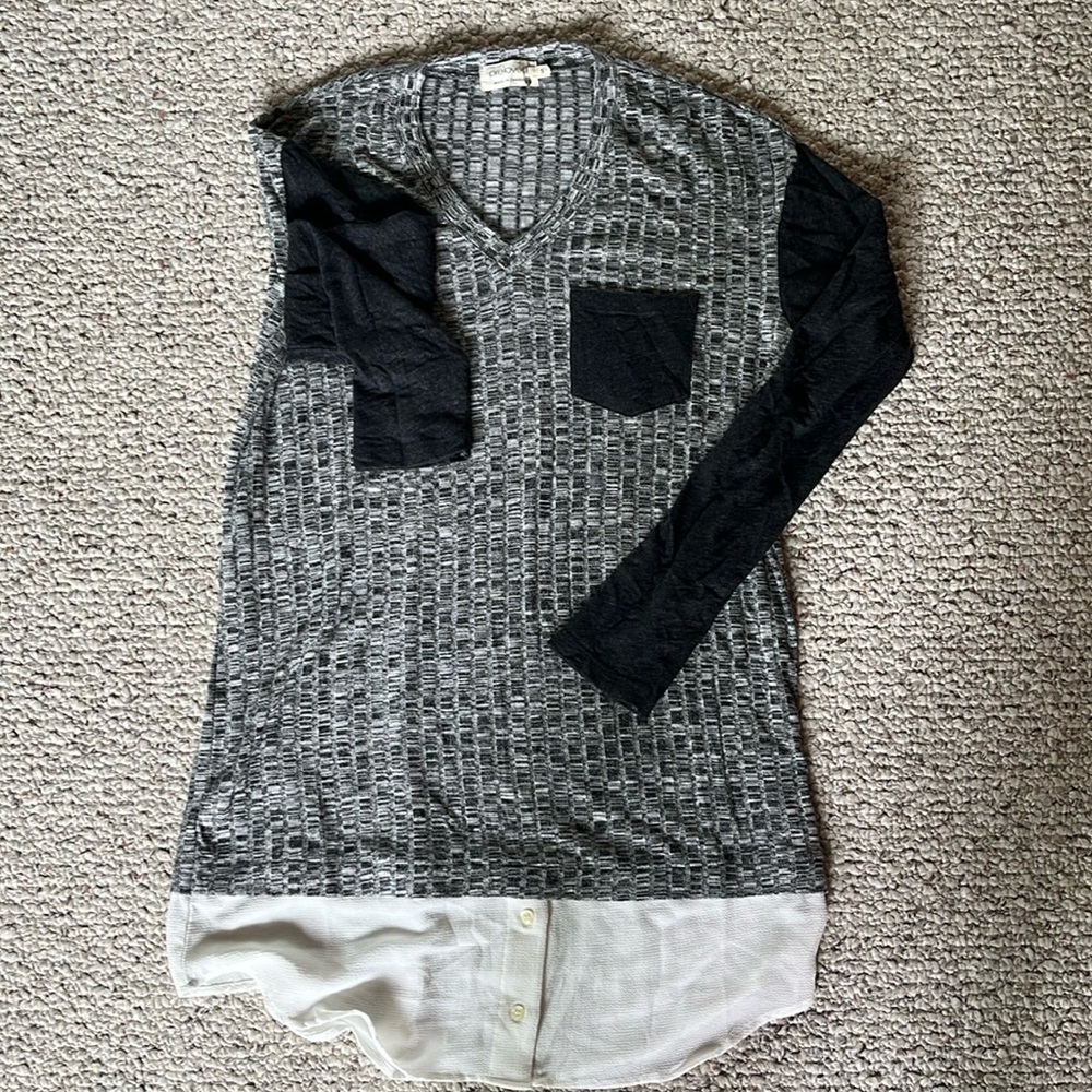 PRELOVED Brand NWOT Tunic dress that gives a layered look